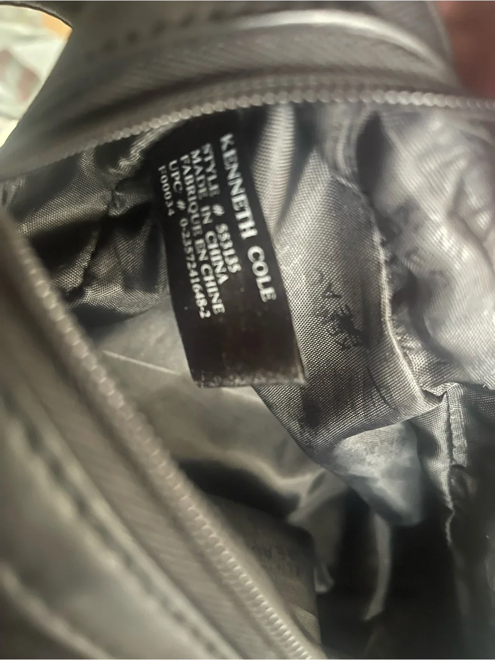 Kenneth Cole Reaction dual compartment toiletry travel bag
